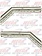 UNITED PACIFIC MUDFLAP HANGER ANGLED S/S SS STAINLESS HD