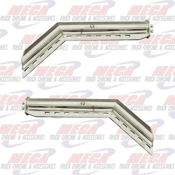 UNITED PACIFIC MUDFLAP HANGER ANGLED S/S SS STAINLESS HD