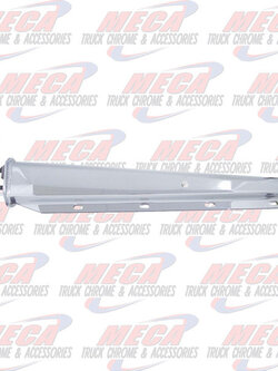 MUDFLAP HOLDER CHROME POINTED PB 2" BOLT SPACING