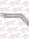MUDFLAP HANGER ANGLED 2-1/2" BOLT S/S SS STAINLESS
