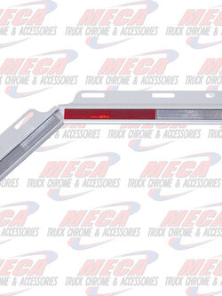 UNDER MUDFLAP HOLDER REFLECTOR PAIR ANGLED