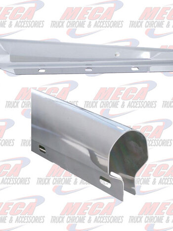 MUDFLAP HOLDER CHROME POINTED 1-1/8" BOLT CENTER