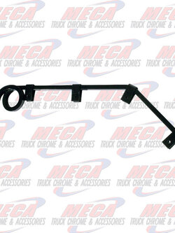 MUDFLAP ANGLED HANGER IRON 1 LOOP PAIR