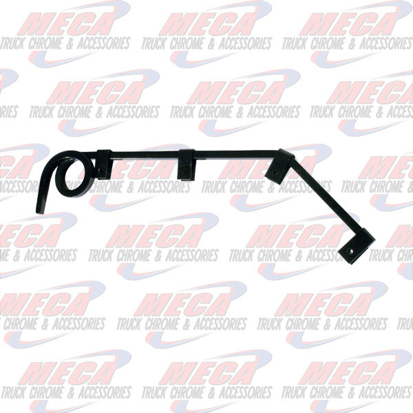 MUDFLAP ANGLED HANGER IRON 1 LOOP PAIR
