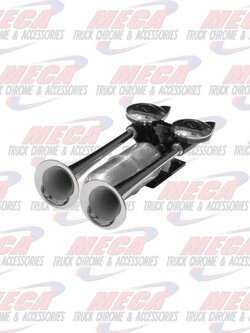 TRAIN WHISTLE W/ TANK DUAL BELL AIR HORNS