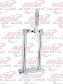 AIR TRAIN HORNS VALVE 9" TALL CHROME