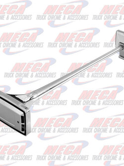 AIR HORNS CHROME RECT HADLEY STYLE 28.5" ROOF MOUN