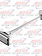 AIR HORNS CHROME RECT HADLEY STYLE 28.5" ROOF MOUN