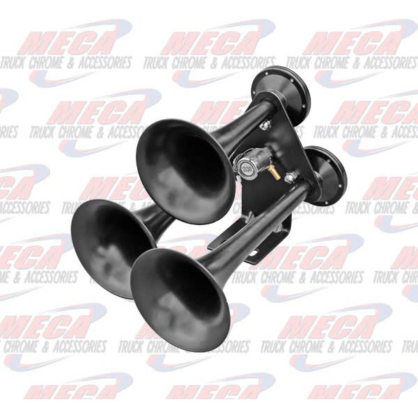 BLACK TRAIN HORN COMPACT