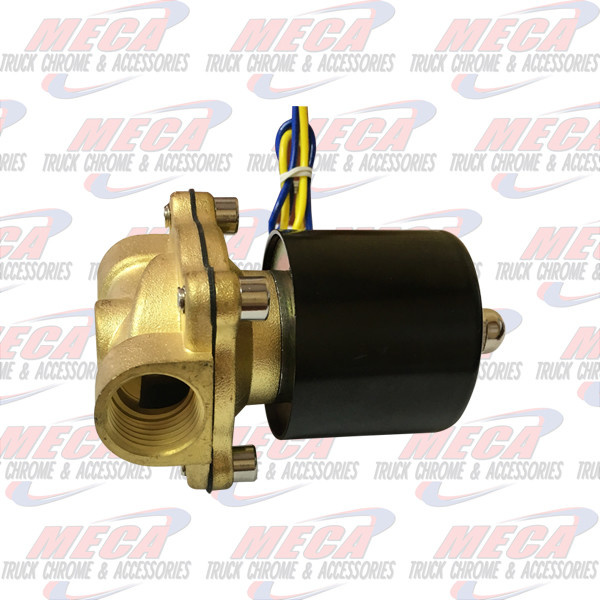 TRAIN AIR HORN AIR/ELECTRIC BYPASS SOLENOID VALVE HEAVY DUTY HD 1/2" 2W-160-15
