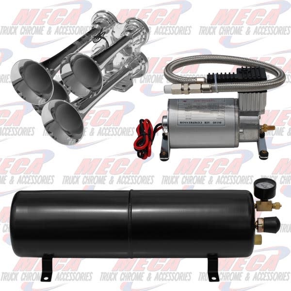 HORN KIT W/ 1.5 GAL TANK, MINI HORN & COMPRESSOR