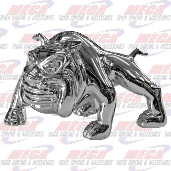 CR. BULL DOG HOOD ORNAMENT 6-1/2" X 3-11/16" X 3-3/4"