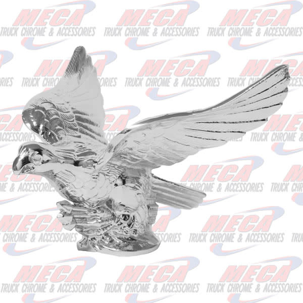 *** Discontinued *** HOOD ORNAMENT EAGLE LARGE 6"L x 4"H