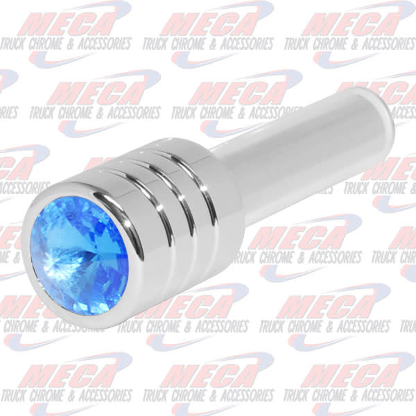 DOOR LOCK KNOB BLU JEWEL