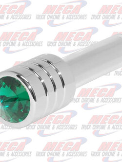 DOOR LOCK KNOB GRN JEWEL