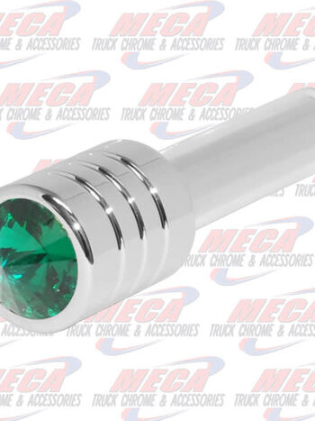 DOOR LOCK KNOB GRN JEWEL