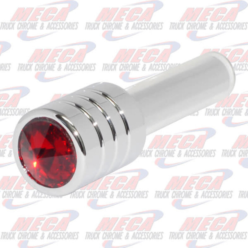 DOOR LOCK KNOB RED JEWEL