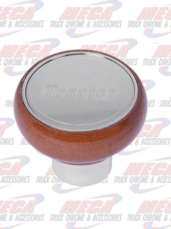 WOOD KNOB TRACTOR VALVE