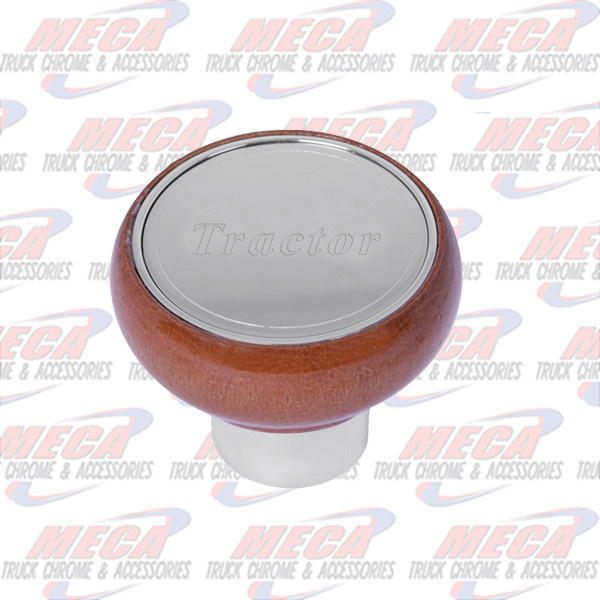 WOOD KNOB TRACTOR VALVE