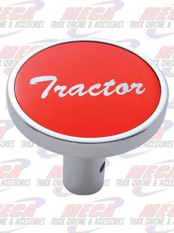 BRAKE KNOB W/ PIN LONG & RED STICKER TRACTOR AL STICKER