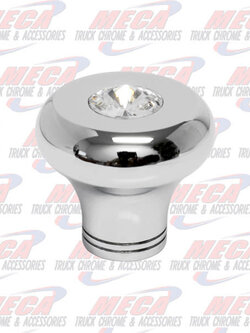KNOB SMALL WIPER / DIMMER ROUNDED CLEAR DIAMOND
