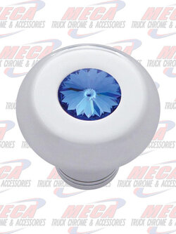 KNOB SMALL WIPER / DIMMER ROUNDED BLUE DIAMOND