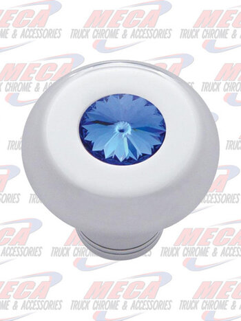 KNOB SMALL WIPER / DIMMER ROUNDED BLUE DIAMOND