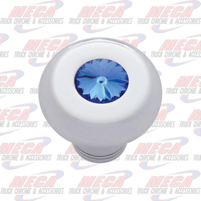 KNOB SMALL WIPER / DIMMER ROUNDED BLUE DIAMOND