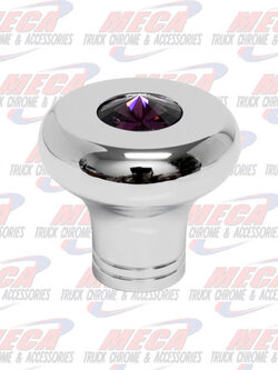 KNOB SMALL WIPER / DIMMER ROUNDED PURPLE DIAMOND