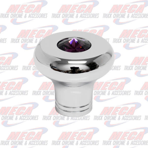 KNOB SMALL WIPER / DIMMER ROUNDED PURPLE DIAMOND