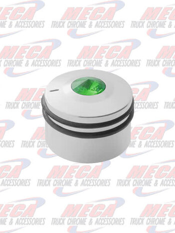 A/C KNOB DELUXE W/ GREEN DIAMOND PB 2005 & OLDER