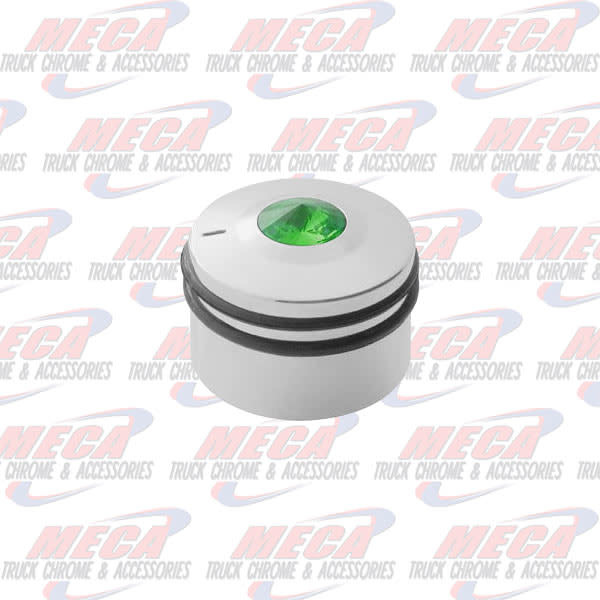 A/C KNOB DELUXE W/ GREEN DIAMOND PB 2005 & OLDER