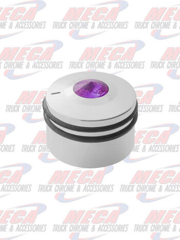 A/C KNOB DELUXE W/ PURPLE DIAMOND PB 2005 & OLDER