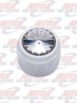 DELPHI RADIO KNOB CHROME CLEAR