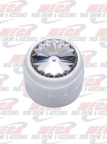 DELPHI RADIO KNOB CHROME CLEAR
