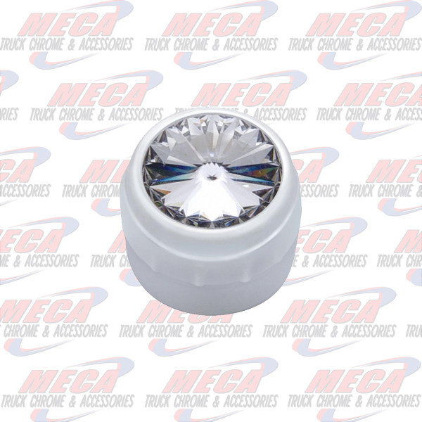 DELPHI RADIO KNOB CHROME CLEAR