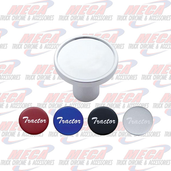 KNOB TRACTOR THREADED SKINNY STYLE W/ 4 STICKERS