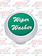 WIPER WASHER KNOB W/ GREEN ALUMINUM STICKER