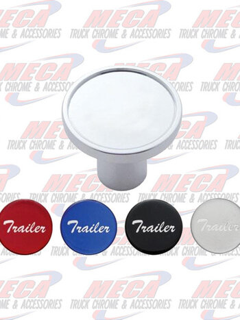 KNOB TRAILER THREADED SKINNY STYLE W/ 4 STICKERS
