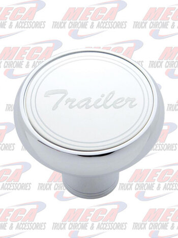 BRAKE KNOB TRAILER DELUXE SS PLAQUE CURSIVE SCRIPT