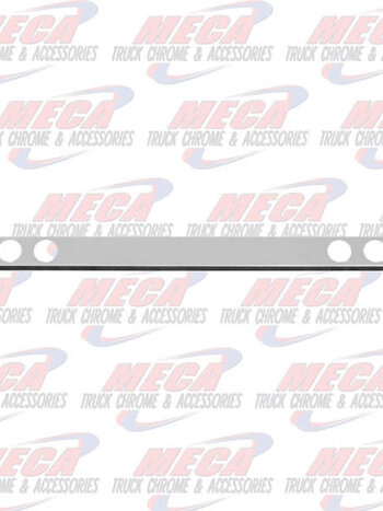LIGHT BAR 1PC CHROME ROUND 4" HOLES  W/O LIGHTS, 1 PIECE