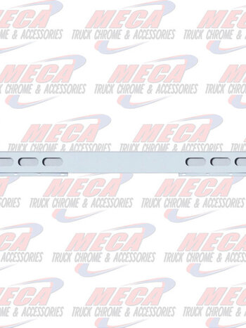 LIGHT BAR ONE PIECE SS STRAIGHT OVAL LT HOLES NL