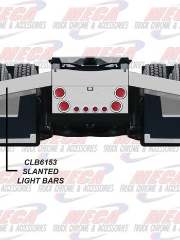 LIGHT BAR DIAGONAL MOUNT - BLANK W/O LT HOLES