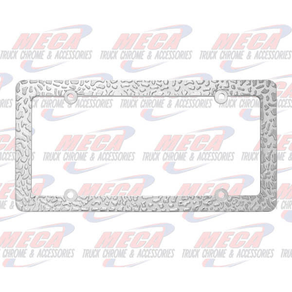 LICENSE PLATE FRAME NUGGET