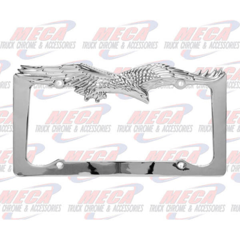 LICENSE PLATE FRAME FLYING EAGLE