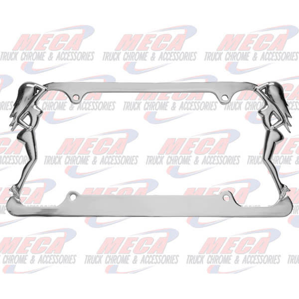 LICENSE PLATE FRAME LADIES