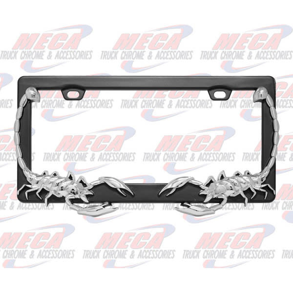 LICENSE PLATE FRAME SCORPION