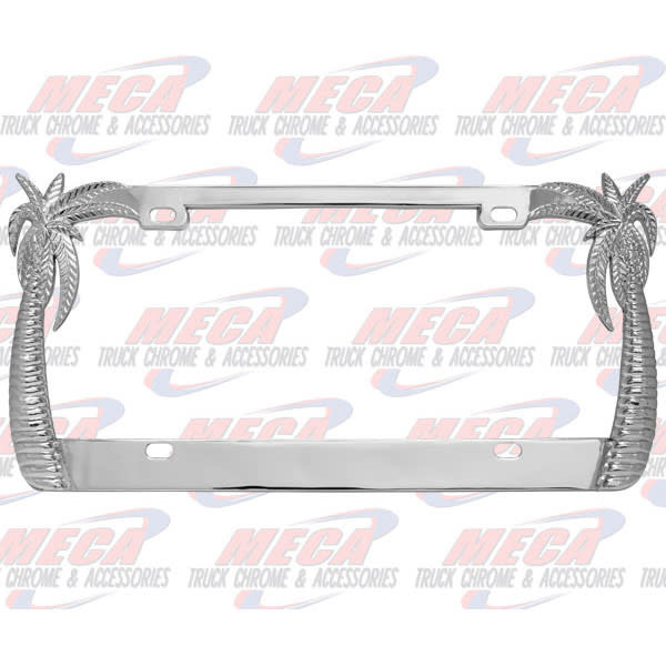LICENSE PLATE FRAME SMALL PALM