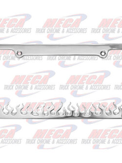 LICENSE PLATE FRAME WITH FLAMES