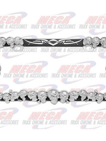 LICENSE PLATE FRAME SKULLS